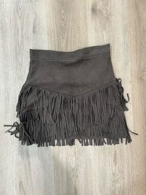 Altar’d State Fringe Skirt